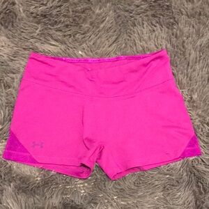 Under Armour Women's Vibrant Pink Athletic Shorts